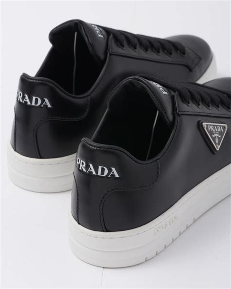 prada black and white sneaker